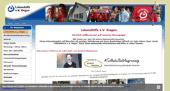 Desktop Screenshot of lebenshilfe-siegen.de